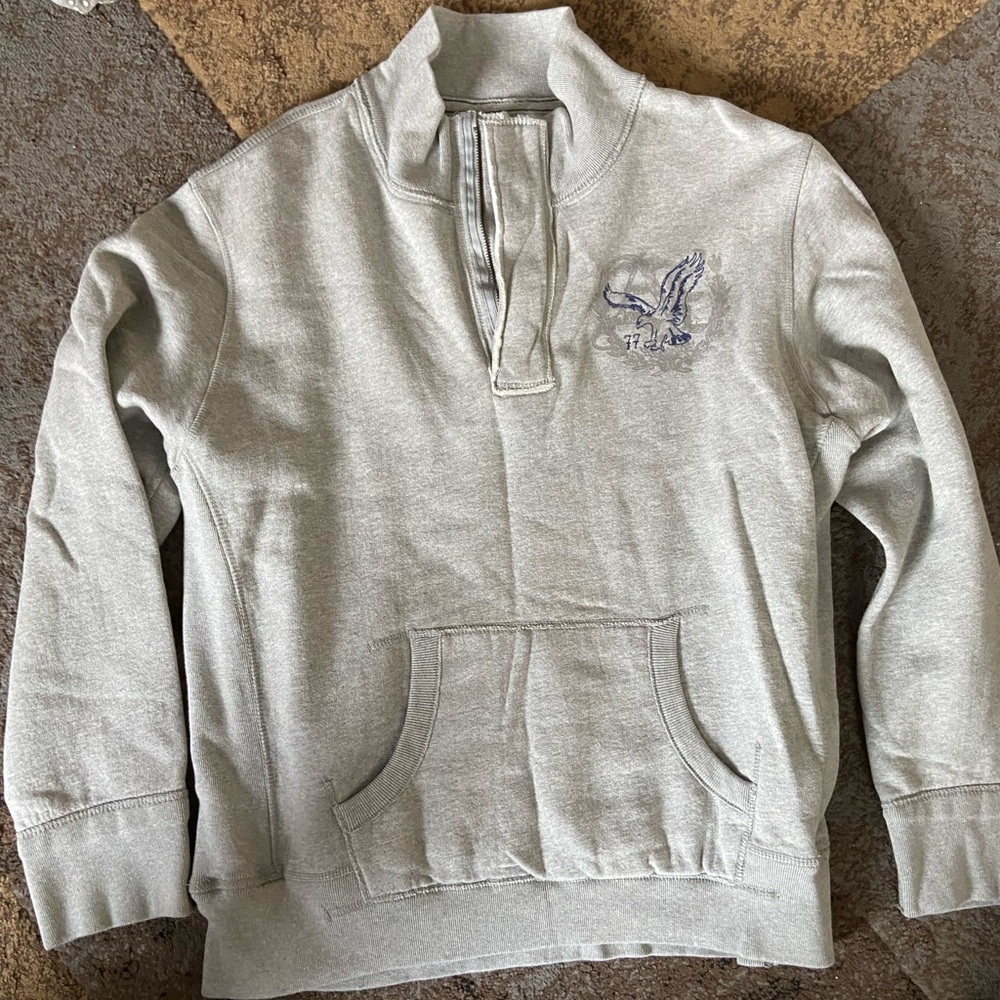 Vintage American Eagle Quarter Zip Size XL